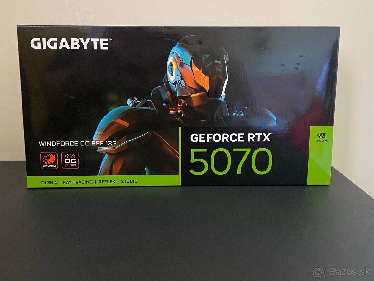 Nová GPU GIGABYTE NVIDIA GeForce RTX 5070