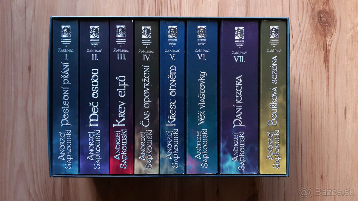 Andrzej Sapkowski - Zaklínač, kompletný box