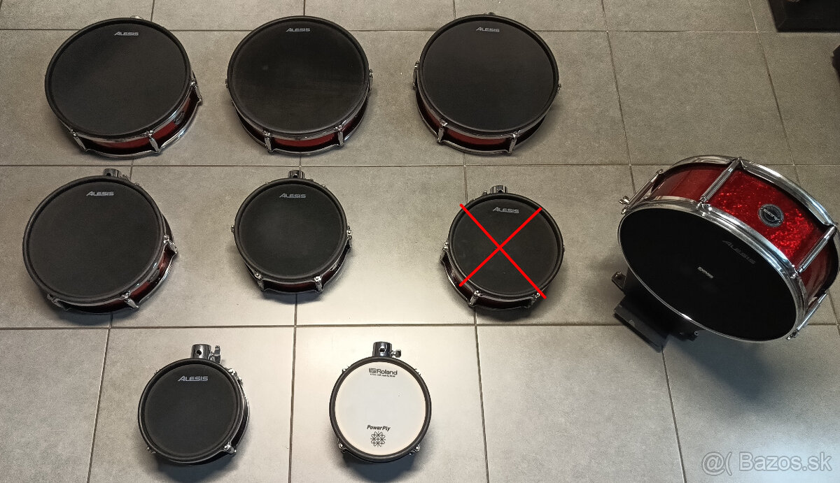 ALESIS STRIKE pady SNARE / TOM / FLOOR / KICK