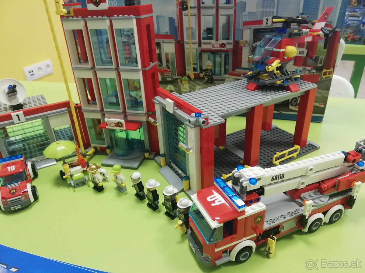 LEGO 60110 - séria CITY - Hasičská stanica