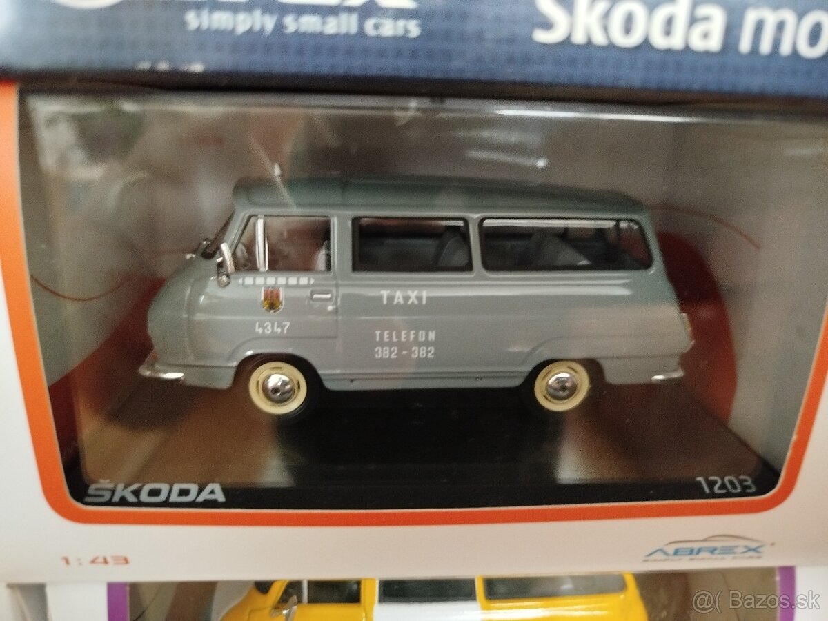 Predám modely aut Škoda a UVMV GT 1:43.