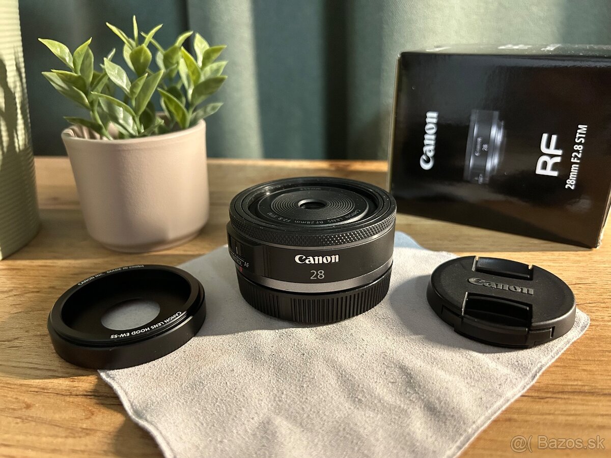Canon RF 28 mm f/2,8 STM + clona (top stav)