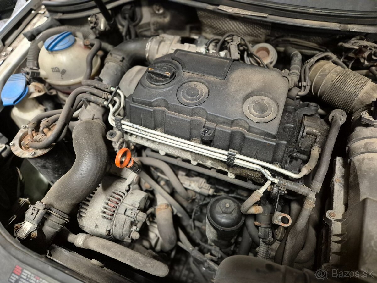 Predám kompletný motor 2.0TDi 103kw kód - BMP / BMM-