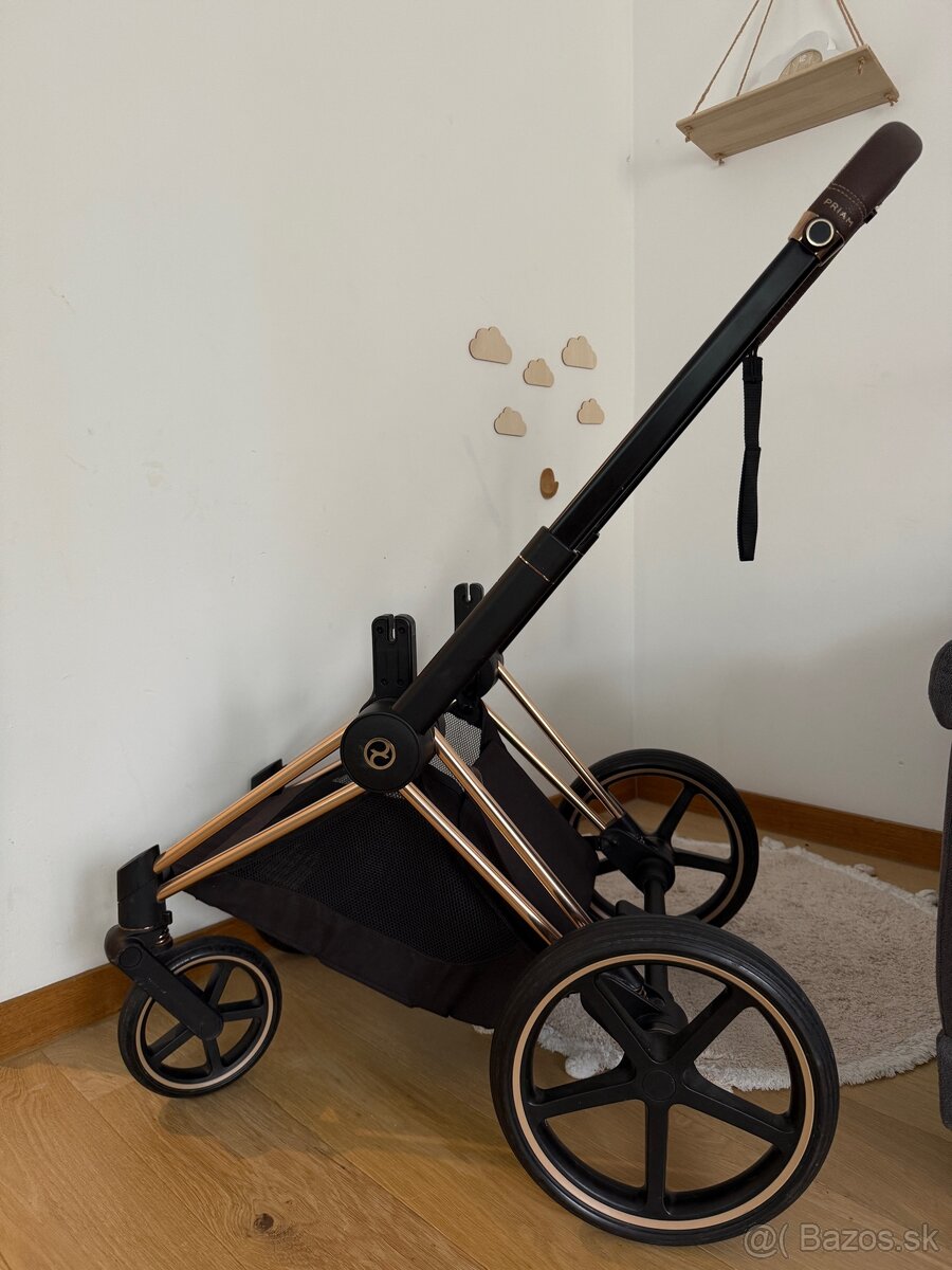 Podvozok Cybex priam 4.0 rosegold