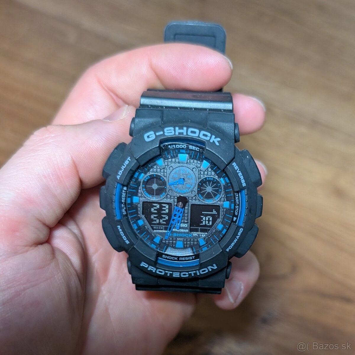 Casio GShock Resist 5081 GA-100 čierno modré
