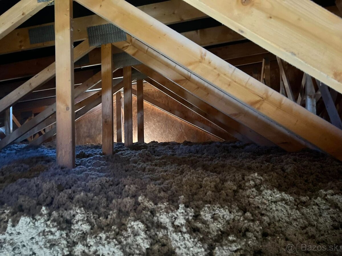 Dlhodobé úspory vďaka fúkanej izolácii