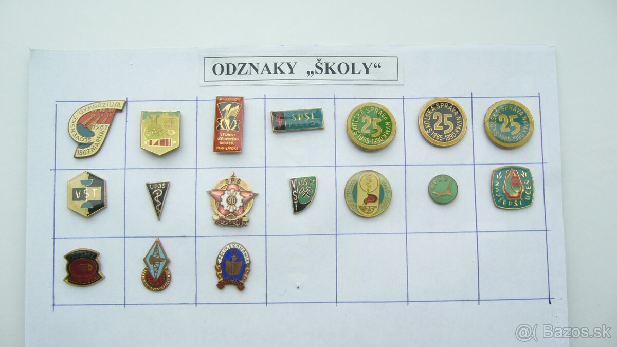 Odznaky " školy"