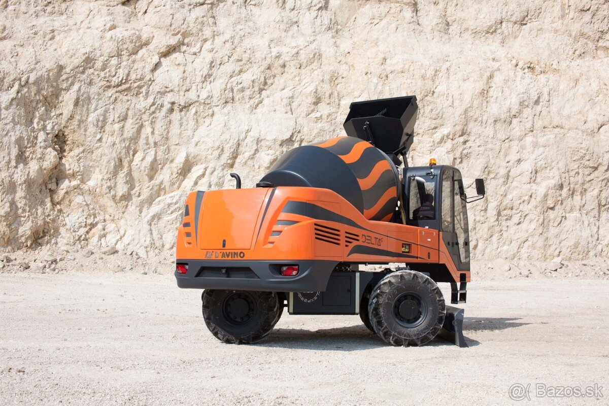 Samo-nakladacie miešače betónu