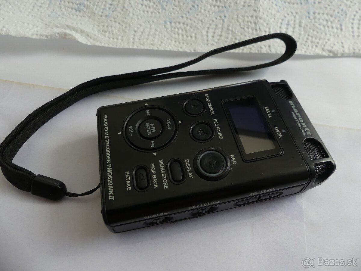 Marantz PMD620 MKII – profesionálny digitálny rekorder