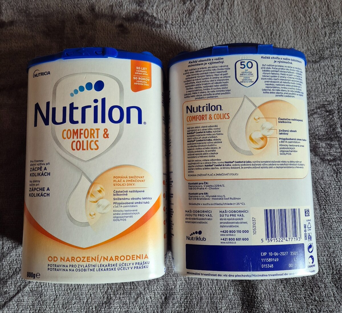 Predam Nutrilon Comfort&Colics - 2 kusy