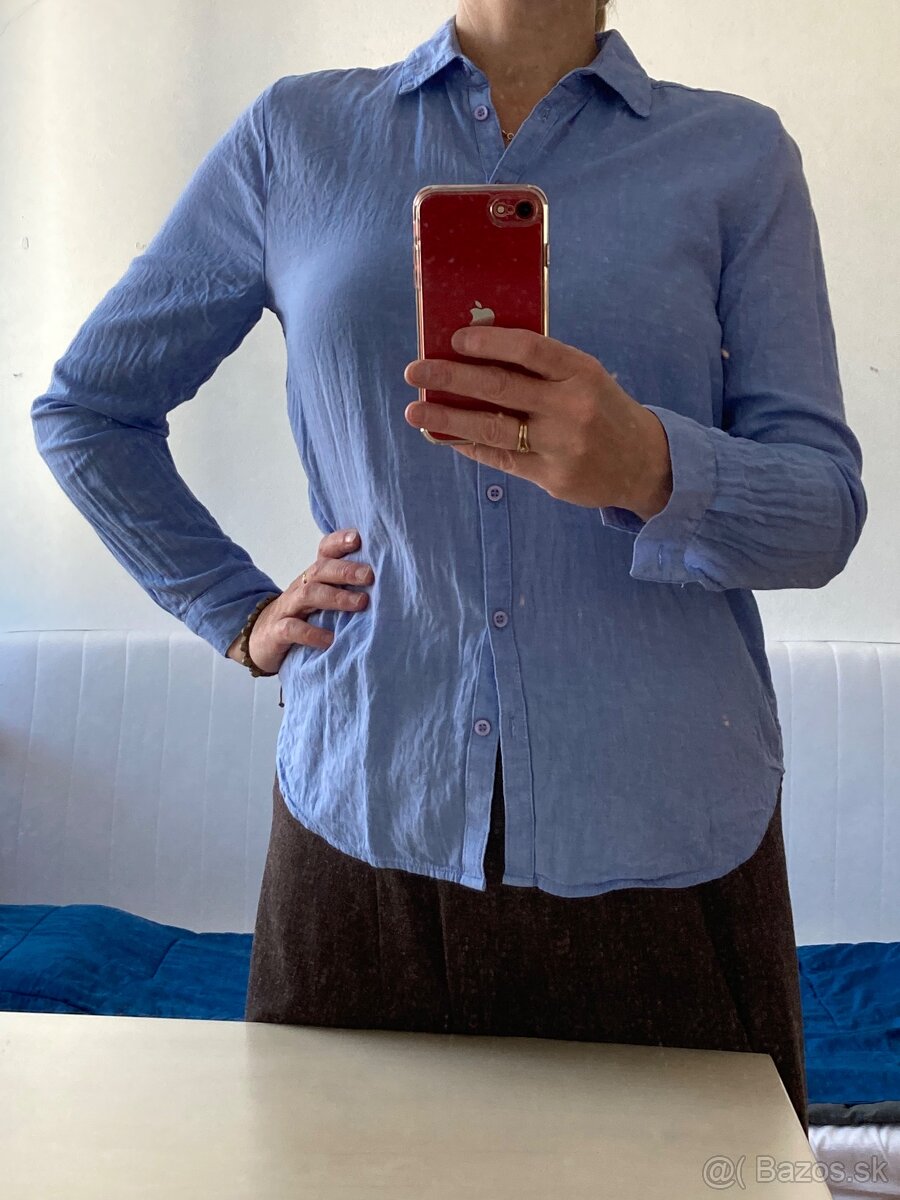 NOVA bluzka modra S - Lindex