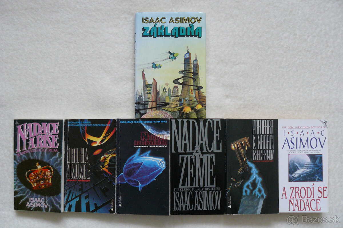 Isaac Asimov - kompletné série, romány a zbierky