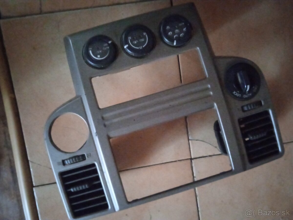 Nissan x-trail t30 2,2dci ovládanie kúrenia