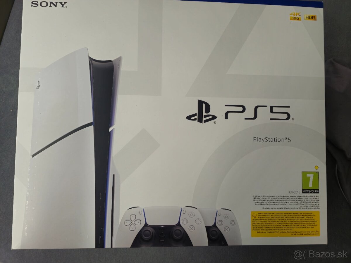 PS5 Slim + 2x dual sense