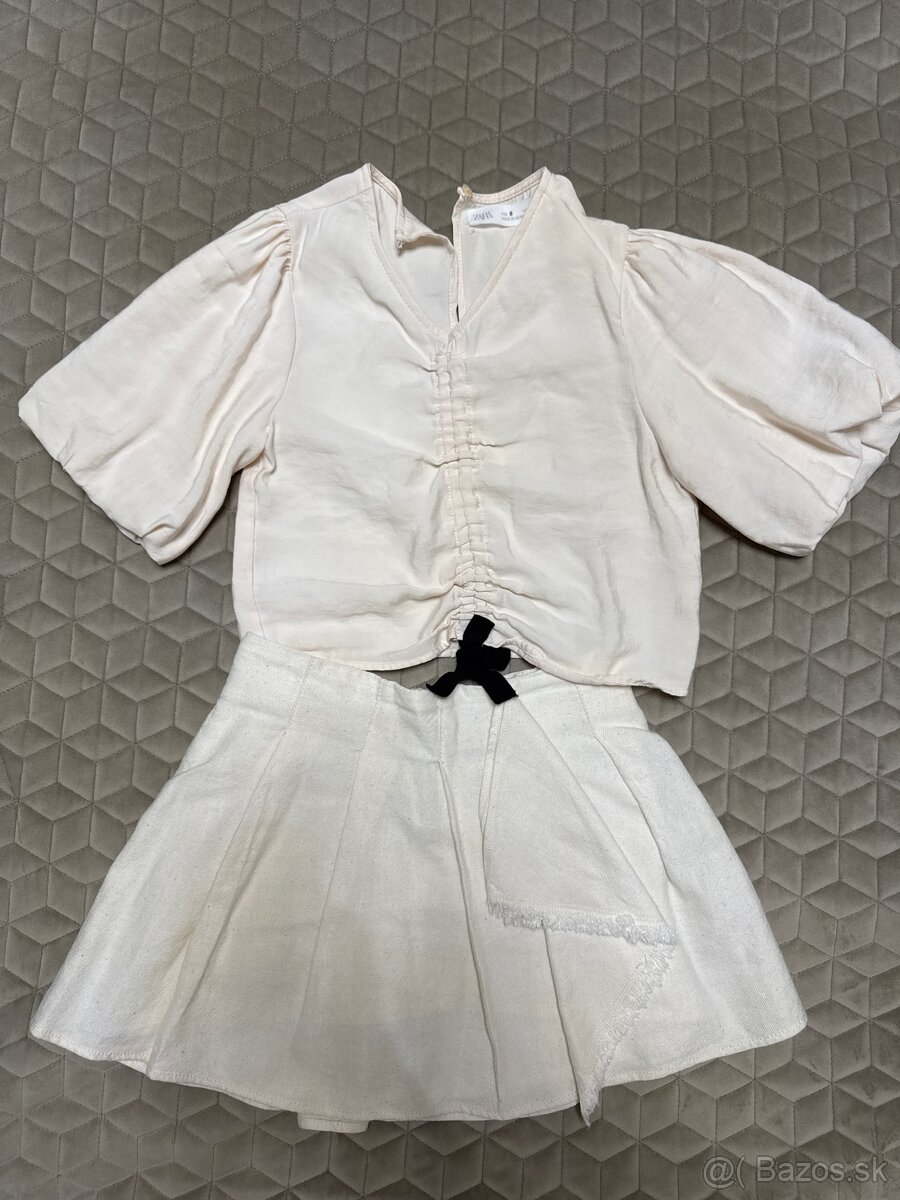 Sukna, top Zara, vel. 128 cm