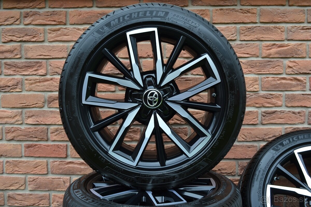 5x114,3 R17 Letna sada Original Toyota Corolla + 225/45 R17