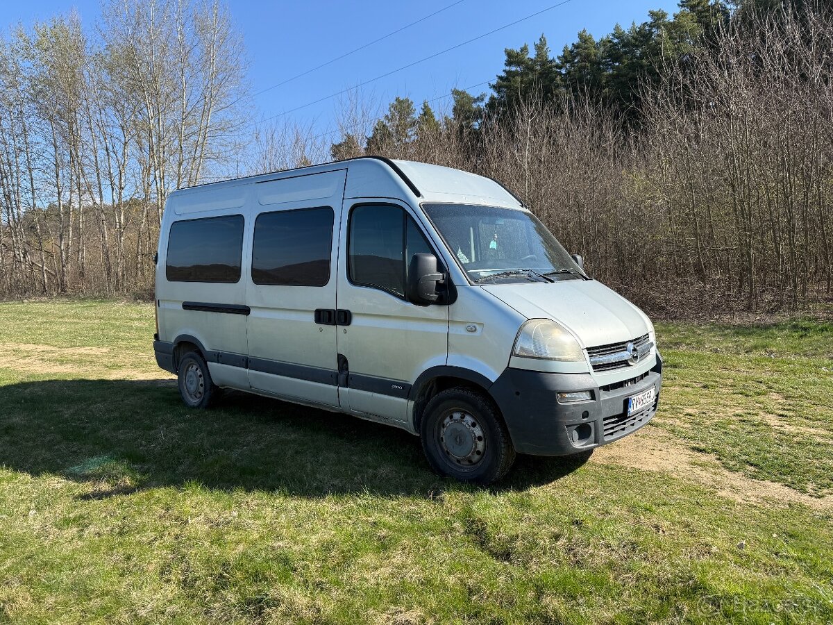 Opel Movano 2,5cdti  84kW, r.v: 2006