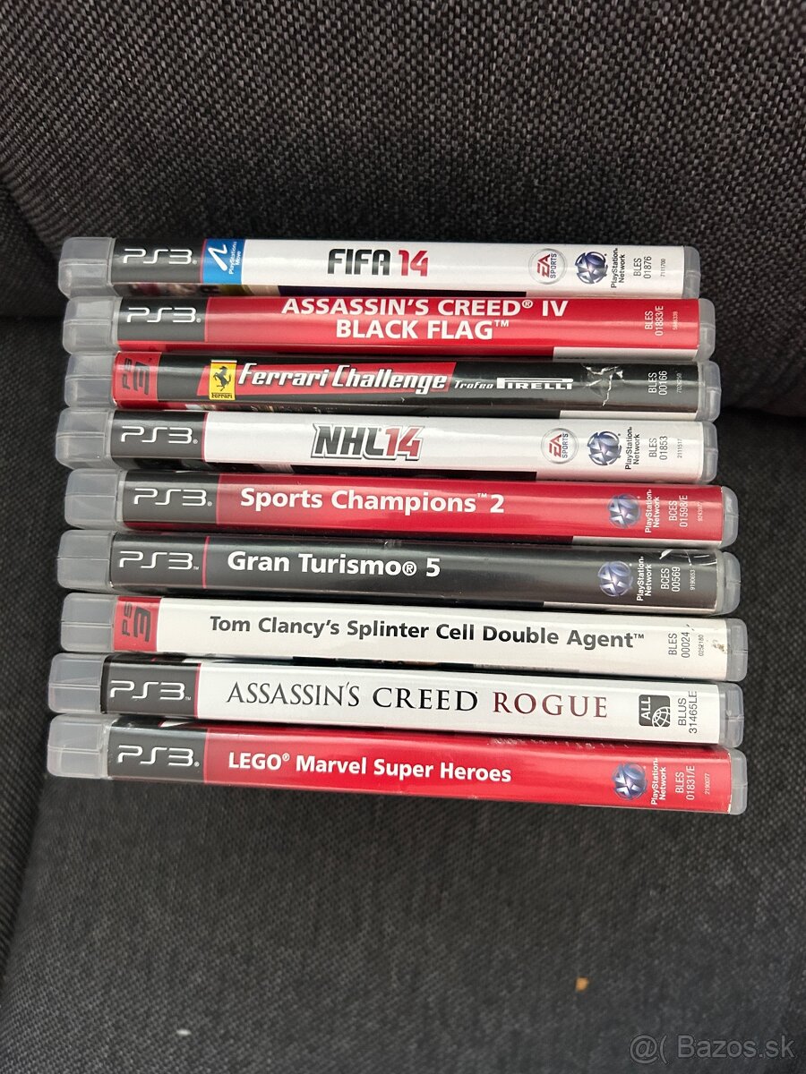 Predám hry na PS3