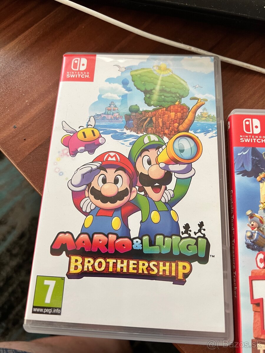 Predám hru Mario&Luigi brothership na Nintendo switch