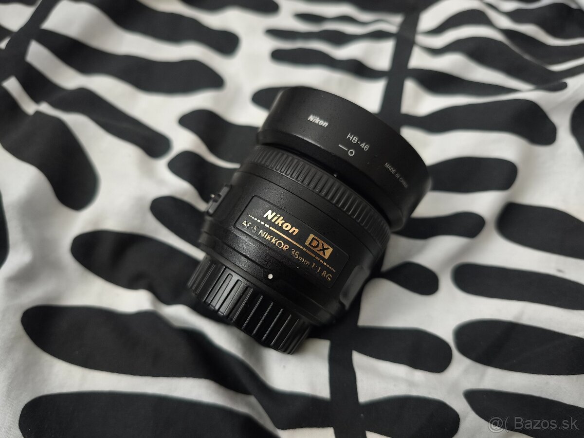 Objektív Nikon AF-S Nikkor 35mm F1.8G DX