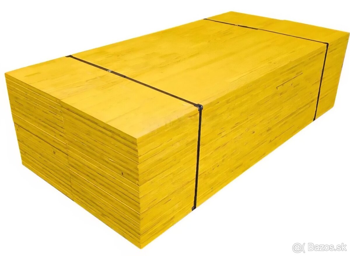 🔸 Predaj prémiovej žltej trojvrstvovej dosky 2500 × 500 ×