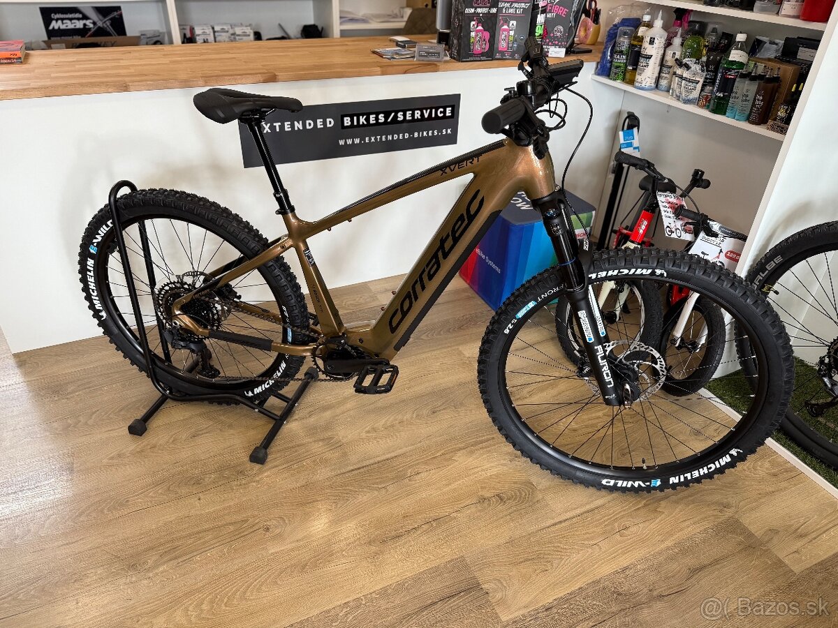 Nový elektrobicykel Corratec E-Power X-Vert FACTORY