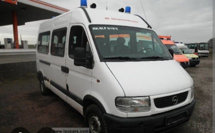 Opel movano 2.8 bez TP a SPZ