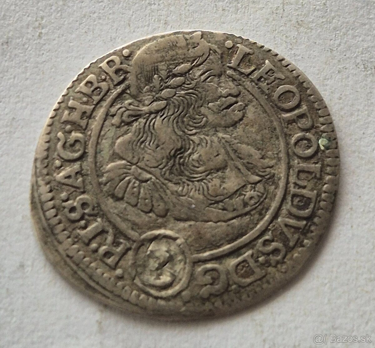 3 Grajciar 1670 SHS Leopold I.