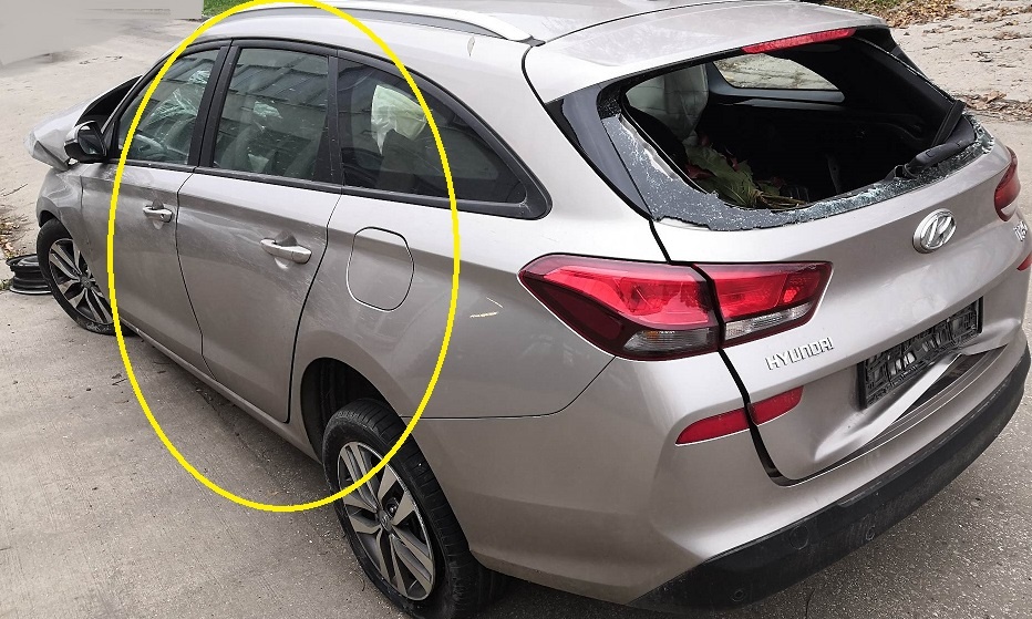 Dvere ľavé zadné Hyundai i30 III CW 2020