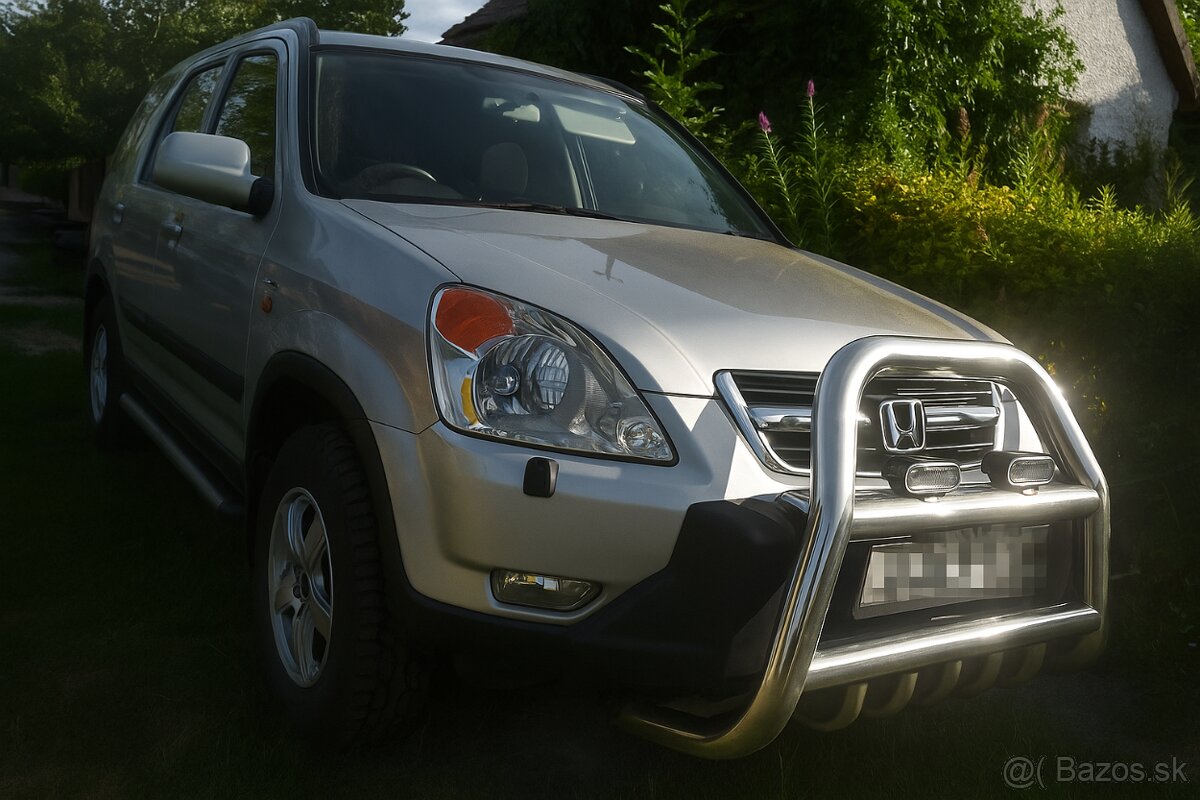 Honda CR-V II, 4x4, Automat, Ťažné 2L benzin