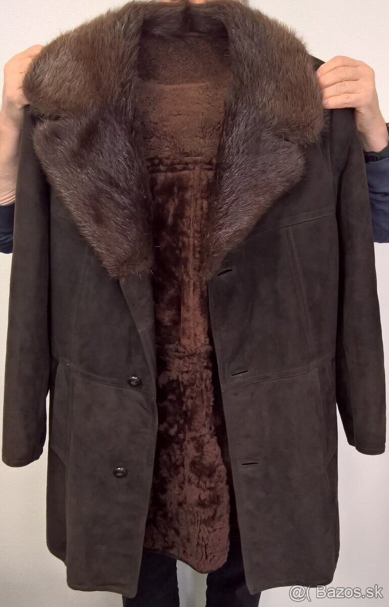 Pánsky kožuch veľkosť 52