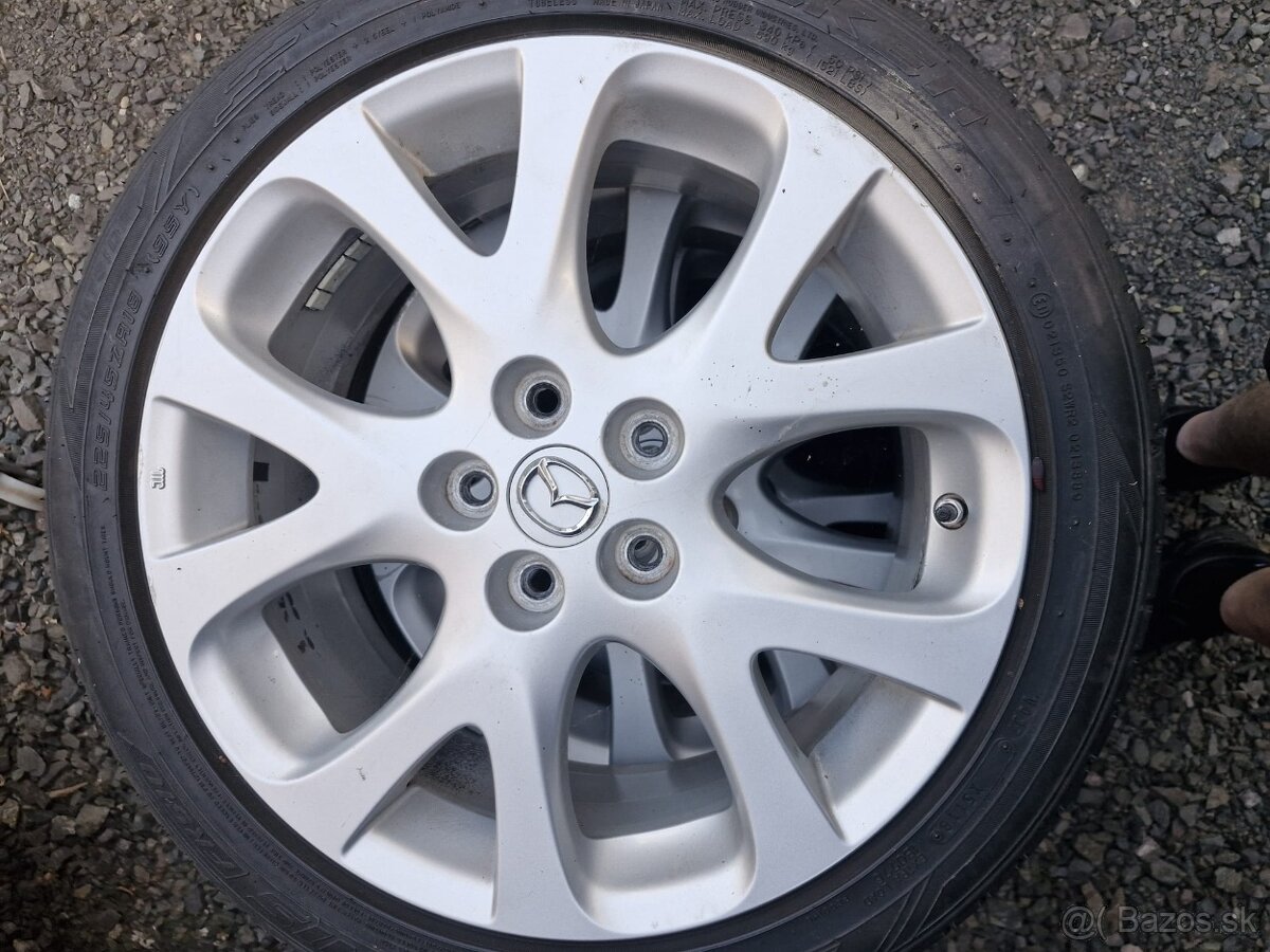 Sada kolies Mazda 6 s tlakovýn senzorom a letnými pneu