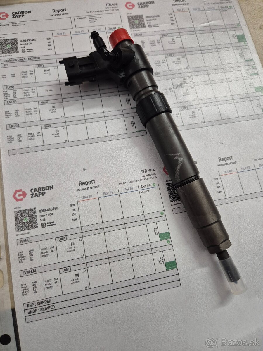 Vstrekovač PSA 0986435450 2.2Hdi