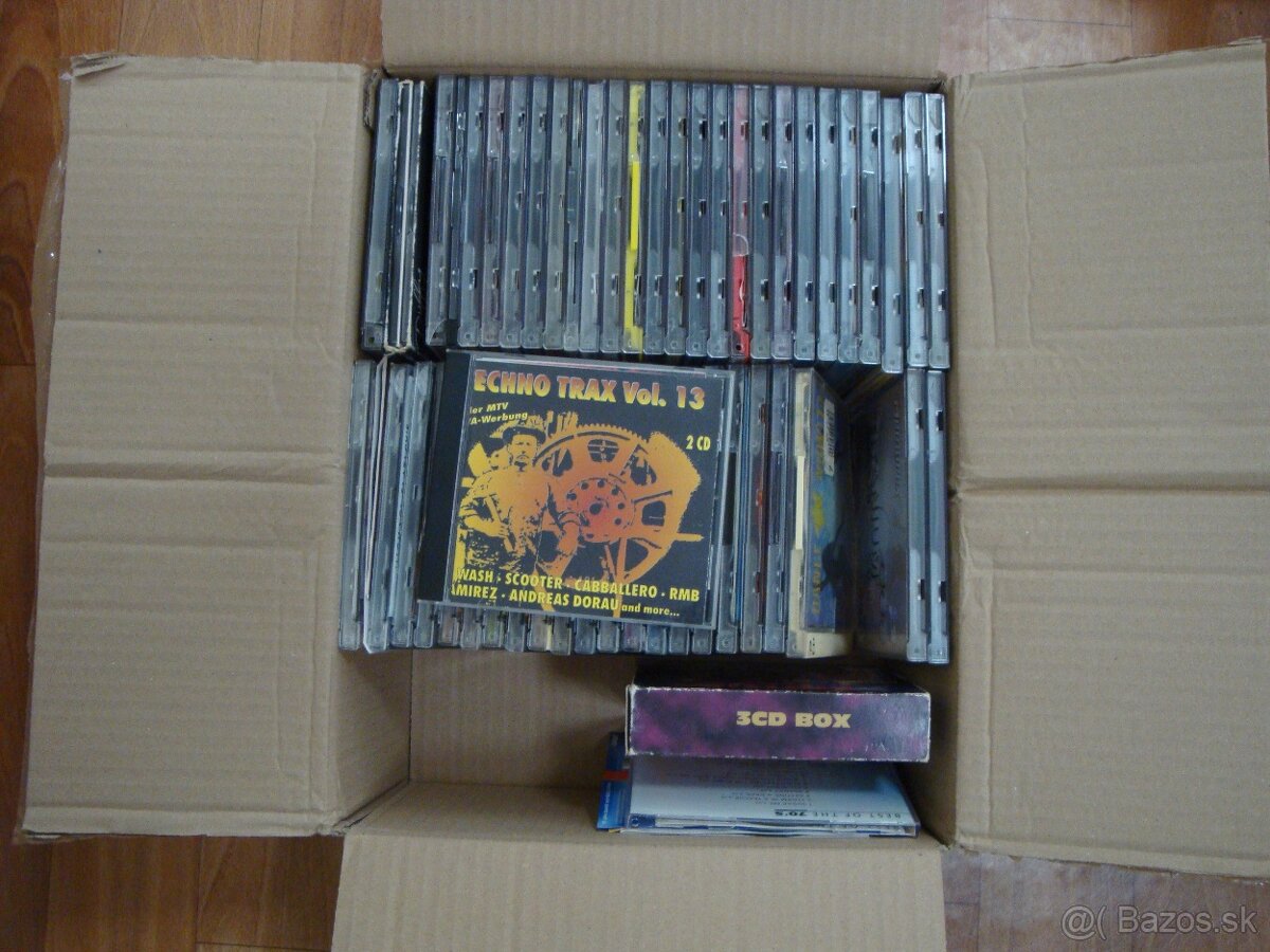 Originalne CD cca 130 ks