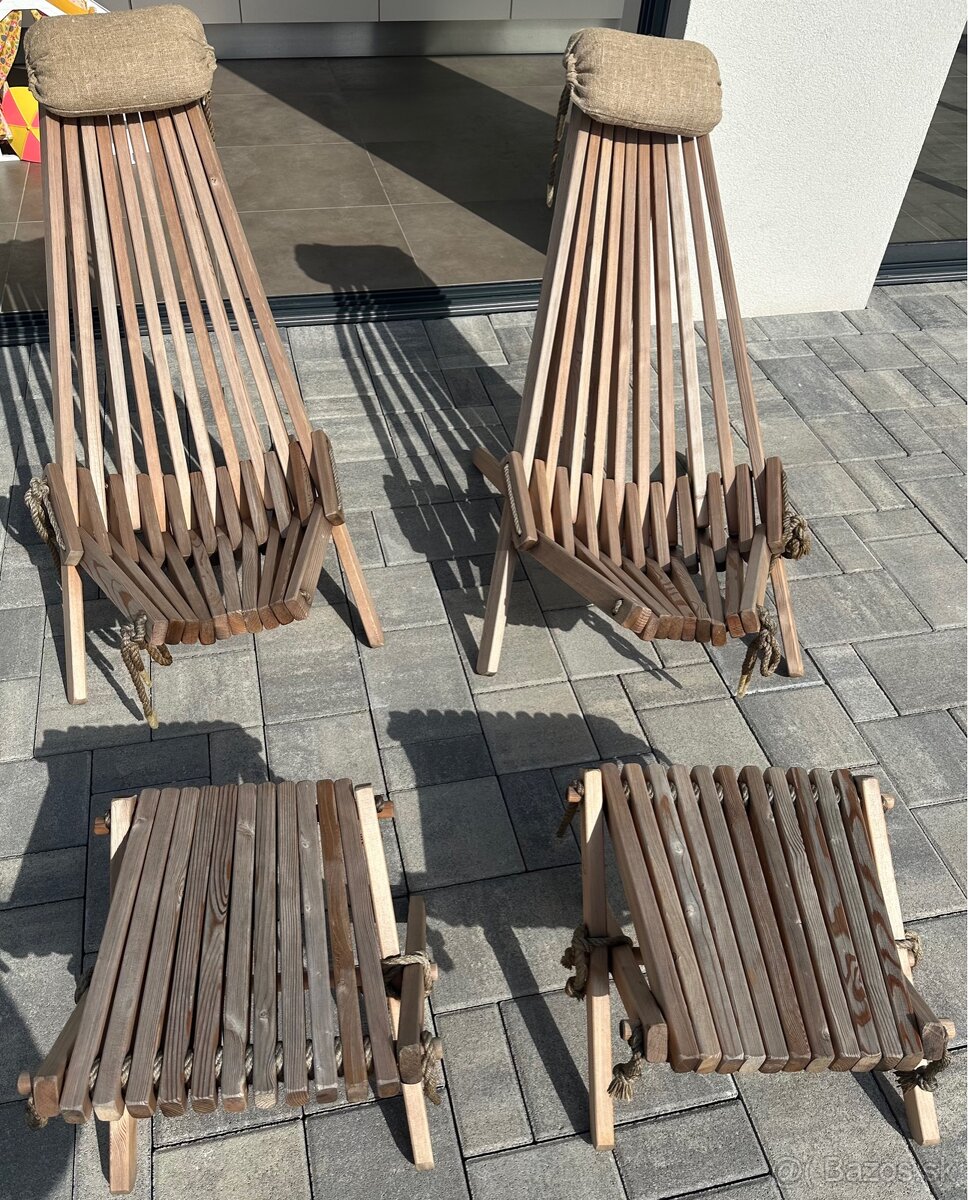 Drevene sedenie EcoFurn