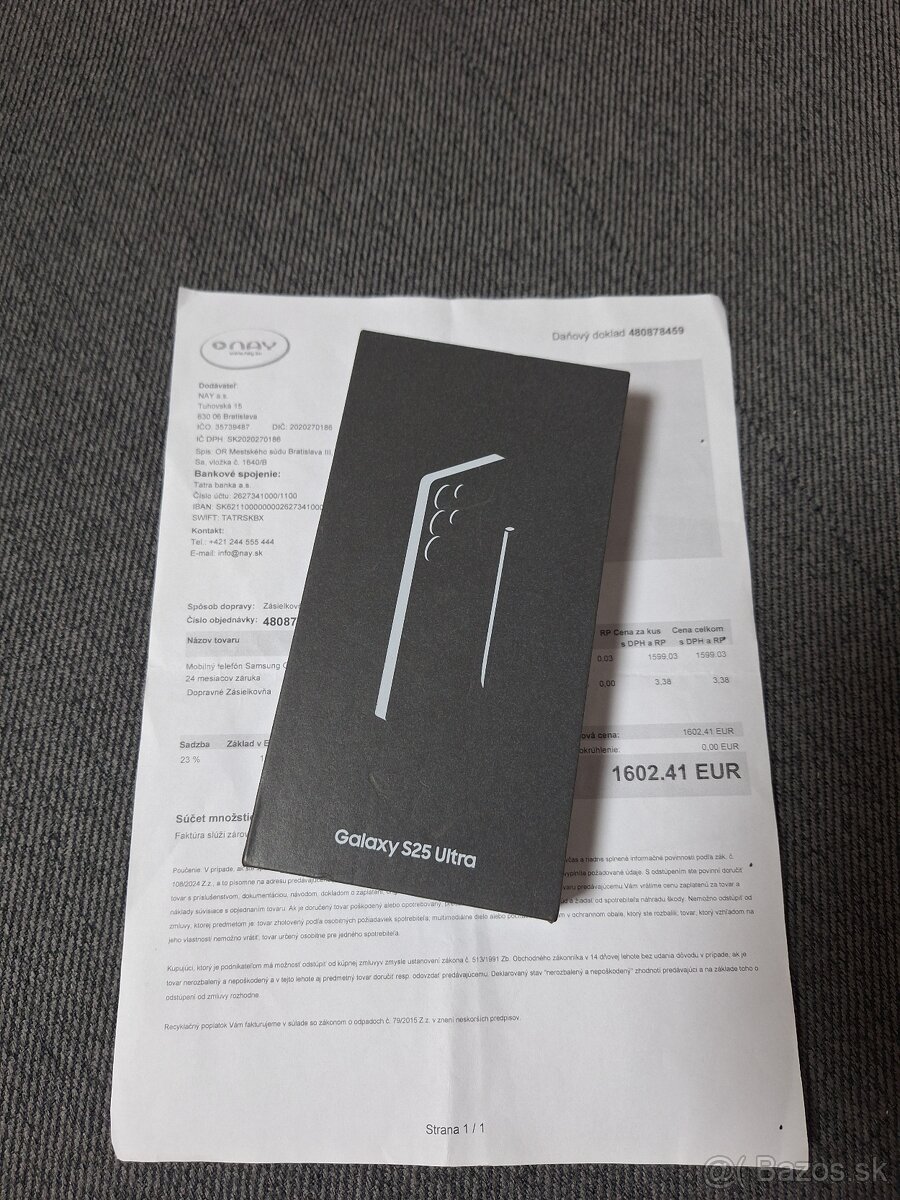 Samsung Galaxy S25 Ultra 12/512GB