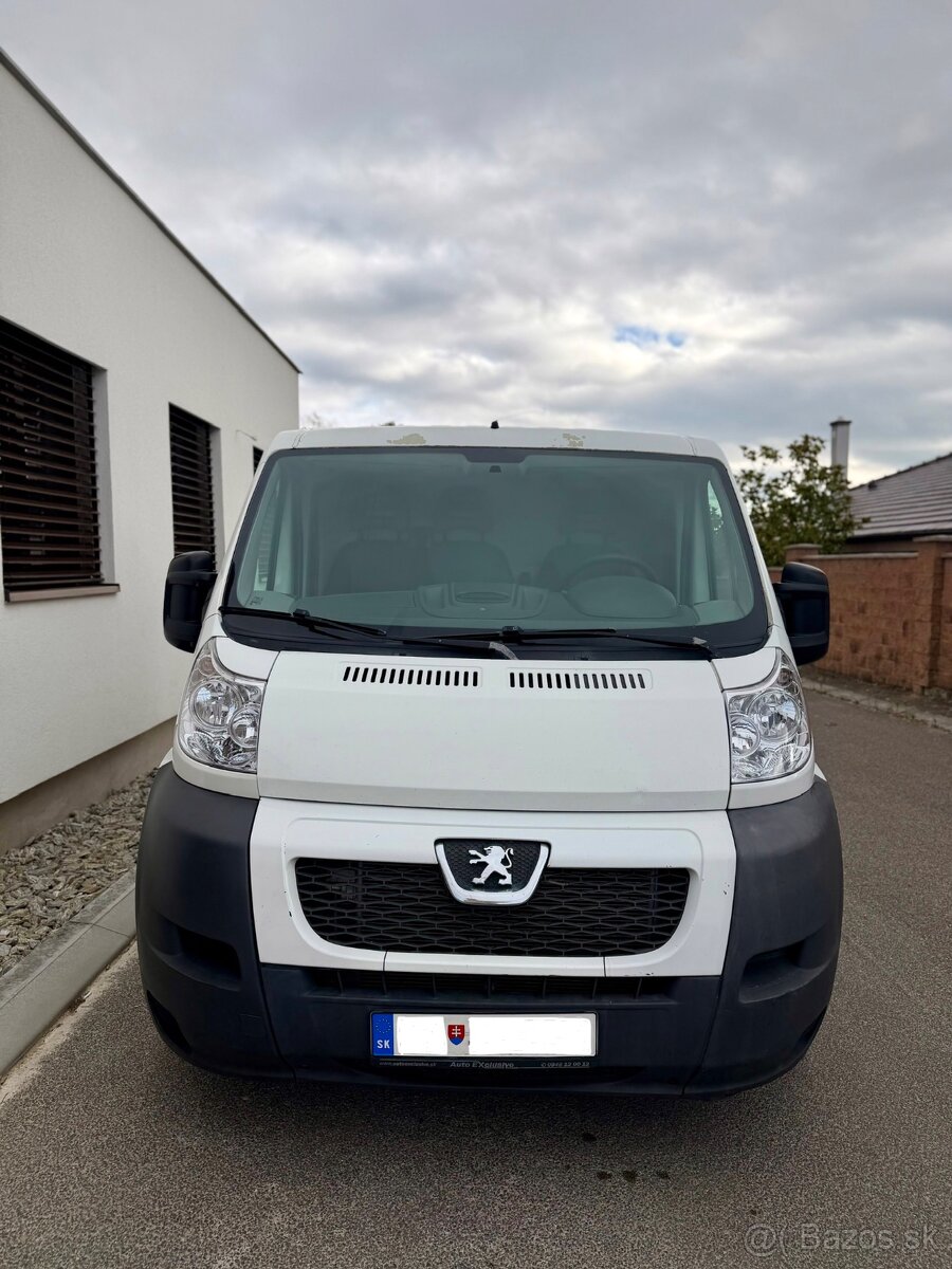 PEUGEOT BOXER / 2,2HDI / ŤAŽNÉ / KLIMATIZÁCIA / NOVÁ STK