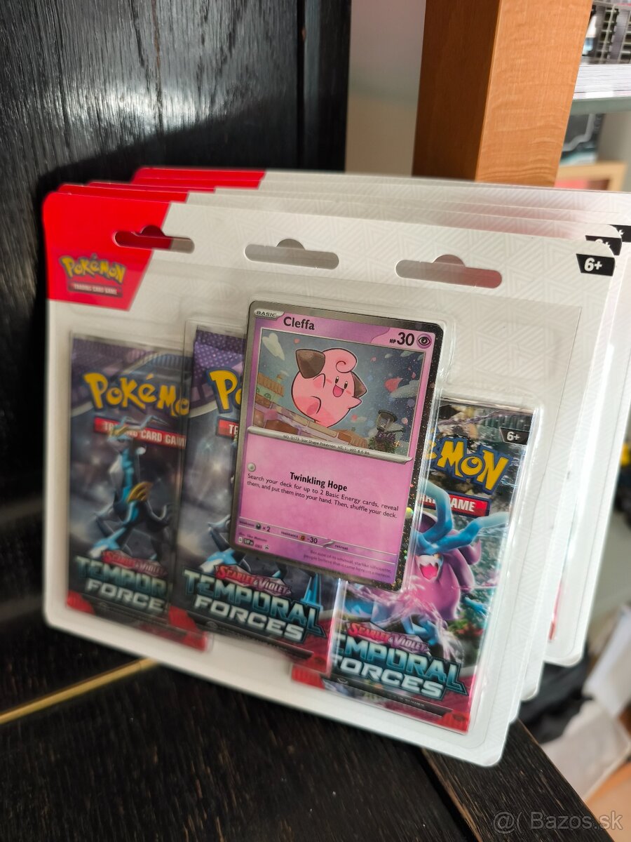 POKEMON Temporal Forces 3-Pack Blister