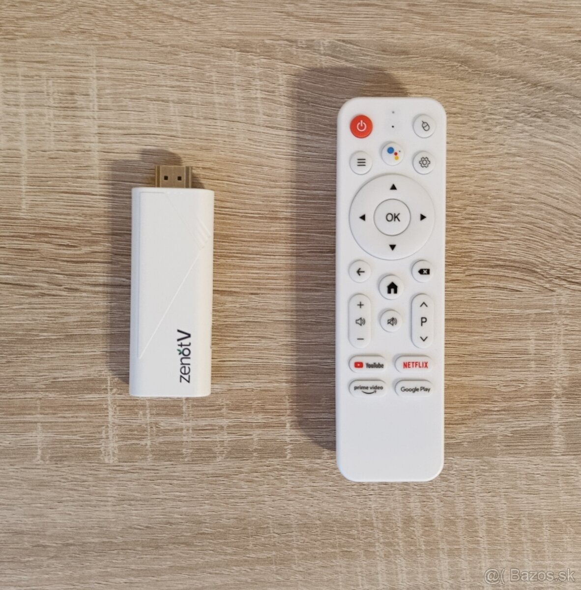 Android TV Stick Zenotv (2GB/16GB) s BT ovladacom