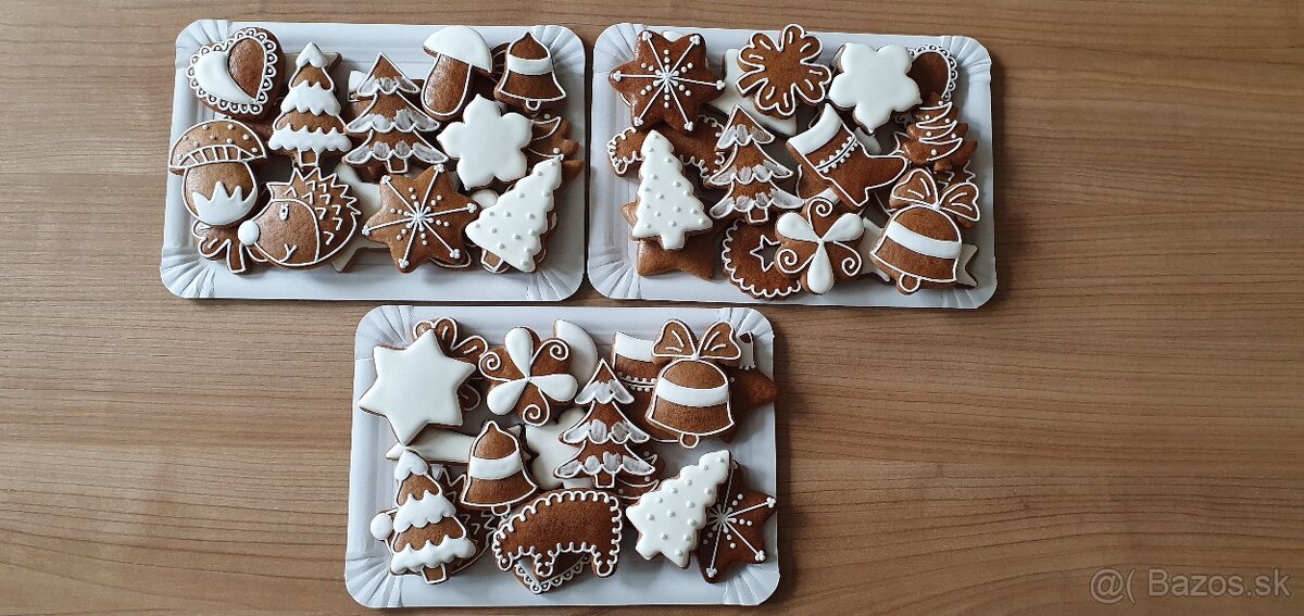 Vianočné medovníčky - tácka