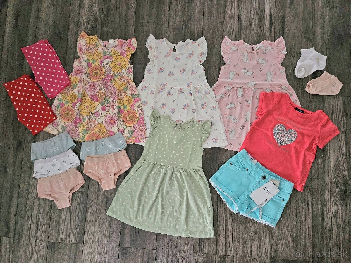 Balík letných vecí pre dievčatko 98