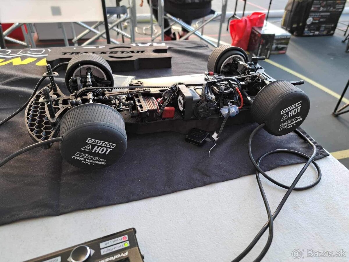 Yokomo nahrievanie pneumatík 1:10 on-road