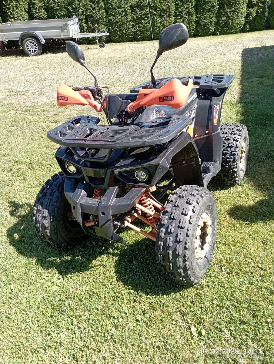 Detská štvorkolka Pirhaňa 125cm