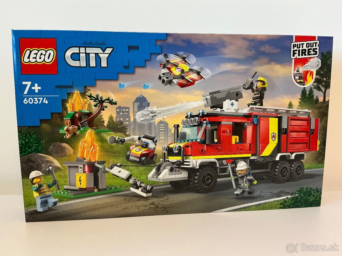 LEGO® City 60374 Protipožiarne auto