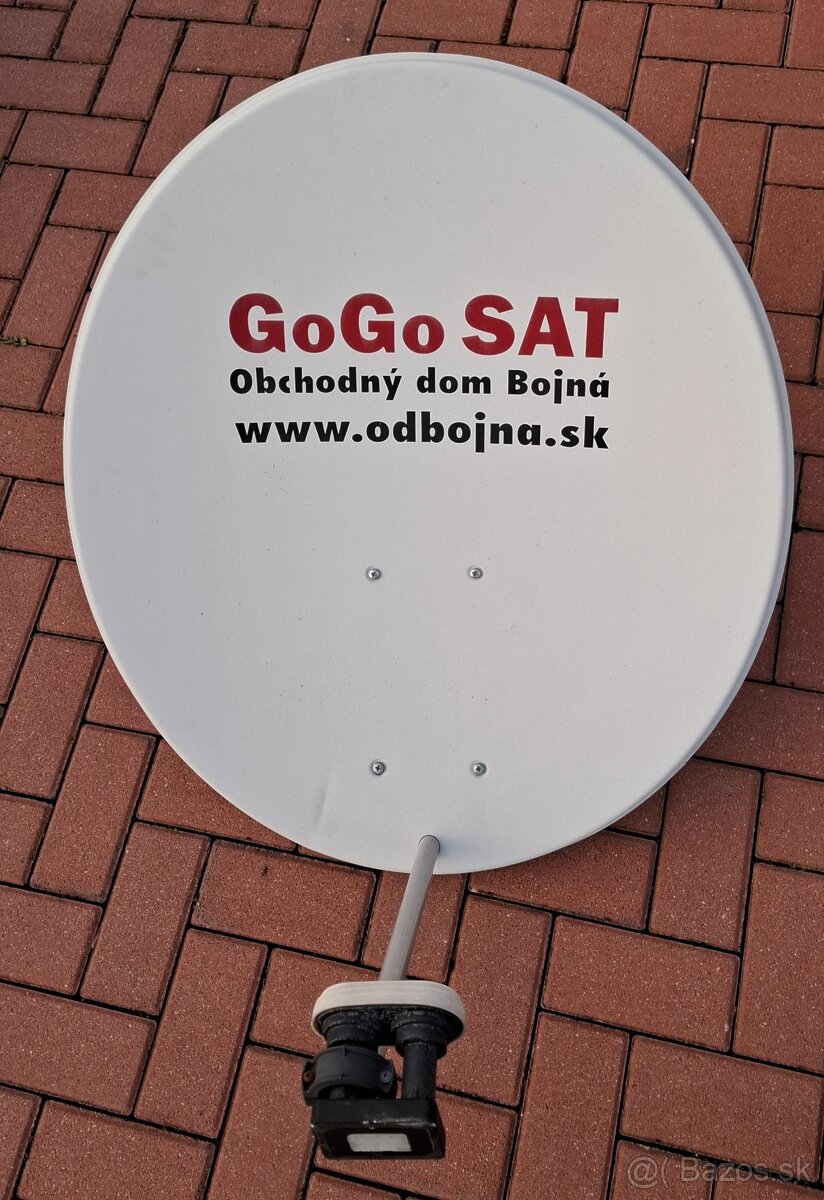 Satelitna parabola, konvertor, konzola