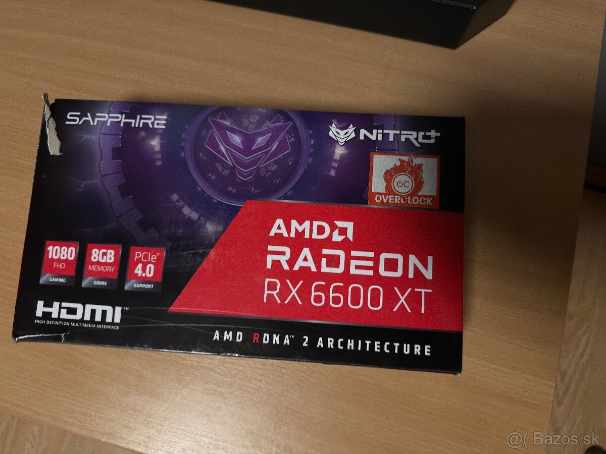 AMD SAPPHIRE Radeon 6600xt