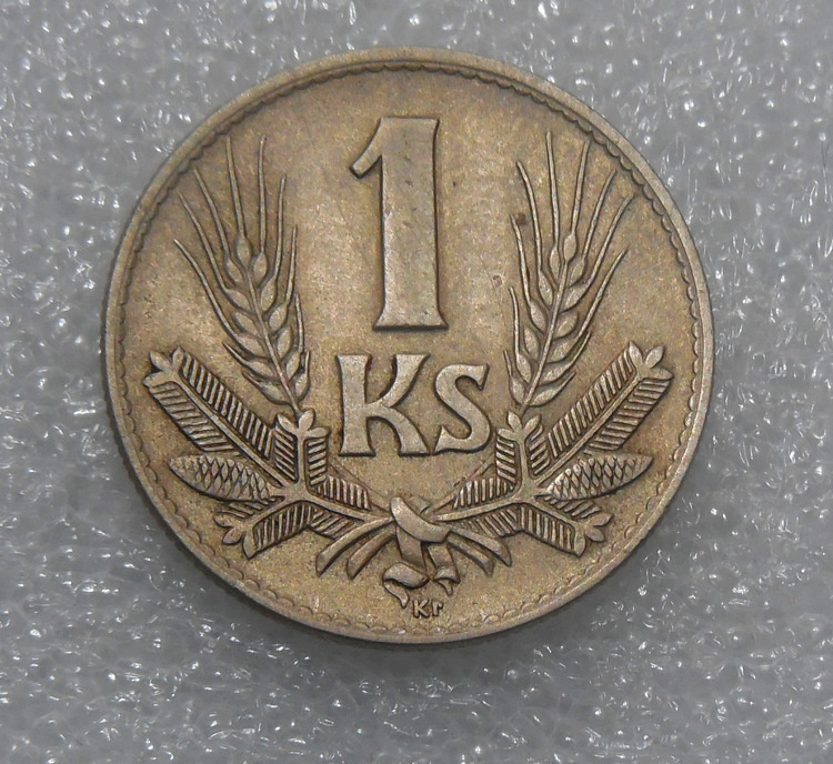 Mince: 1 Koruna 1942 Top stav - Slovenský štát 1939-1945