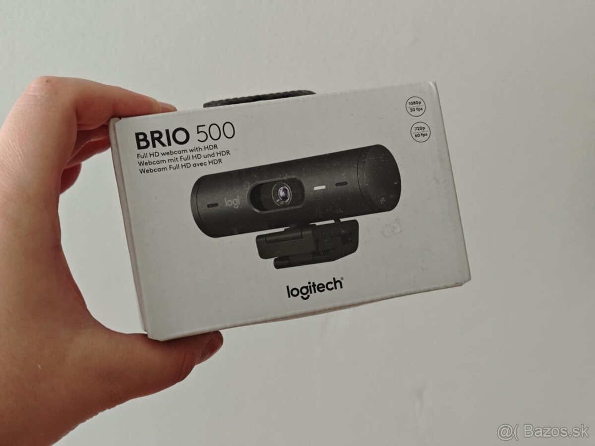 Logitech Brio 500 FullHD webkamera