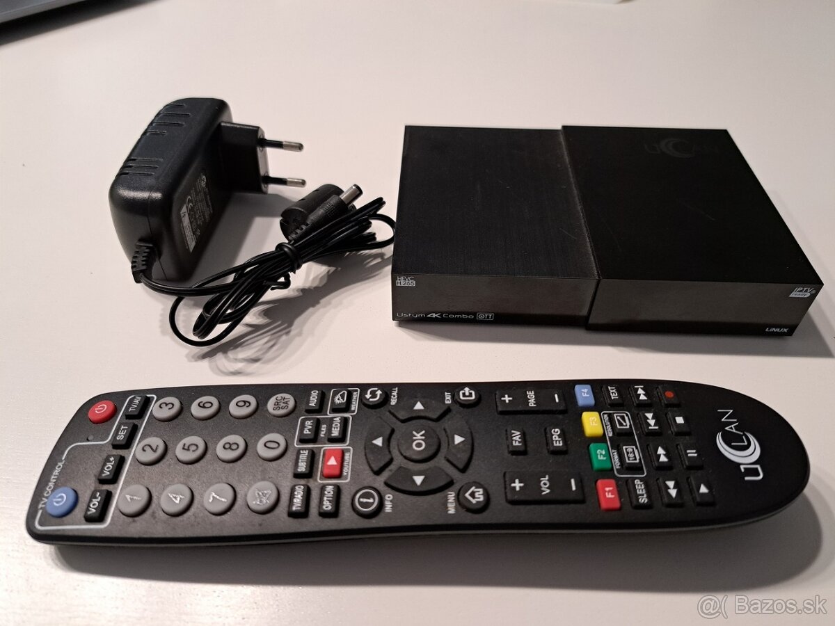 Satelitný prijímač Ustym 4K COMBO OTT