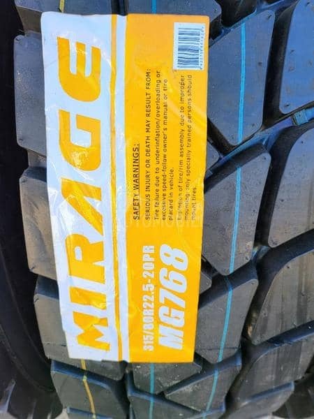 Mirage 315/80 r22.5 MG768